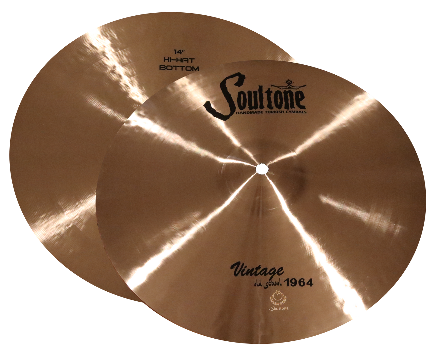 Vintage Old School 1964 - Cymbal-Demo-Video