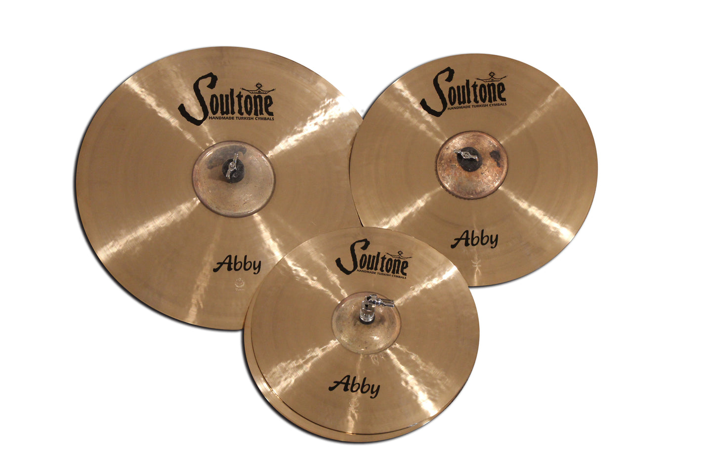 Soultone Cymbals ABBY Cymbal Pack with a FREE Cymbal Bag.