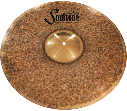 Soultone Cymbals Natural Brilliant with Brilliant Bell Crash